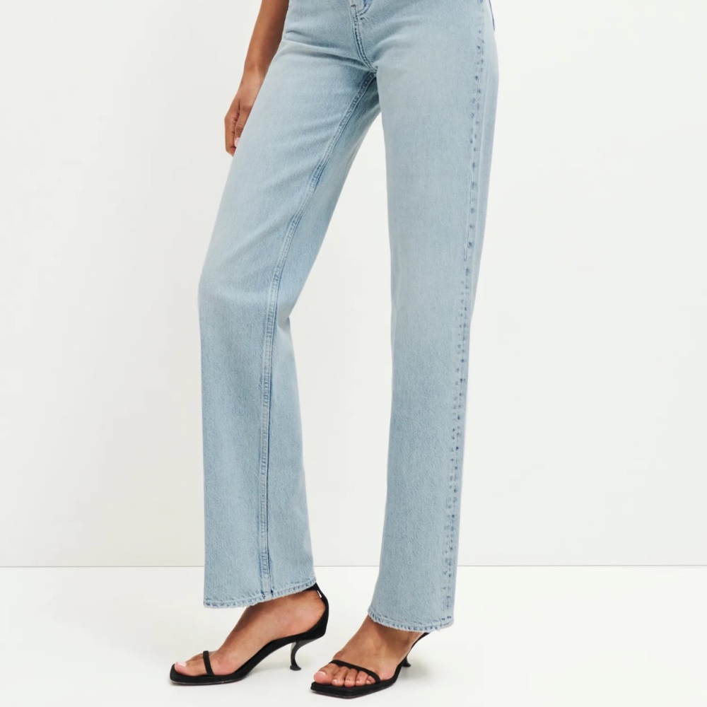 Reformation Jeans in Lightwash